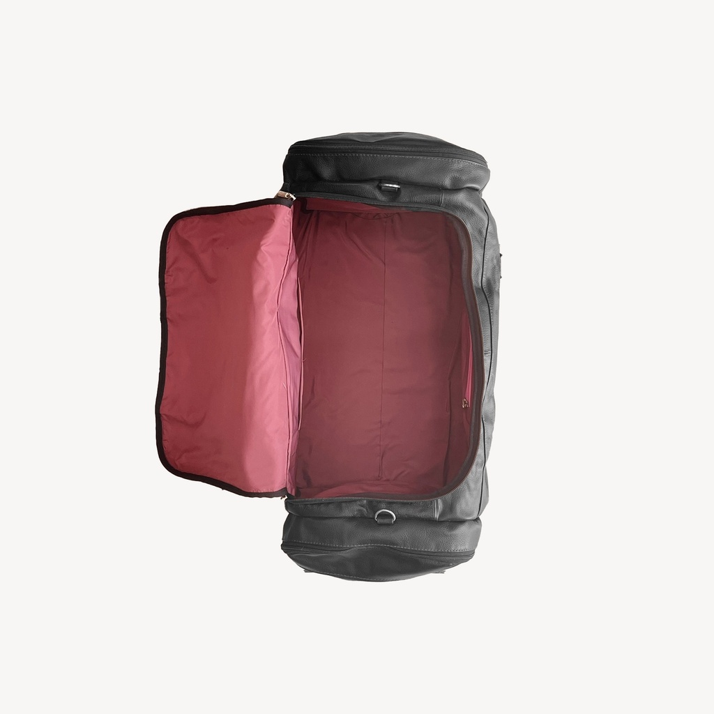 Bolsa de Viaje Cuero Negro