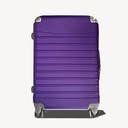 Maleta De Fibra Morado Grande