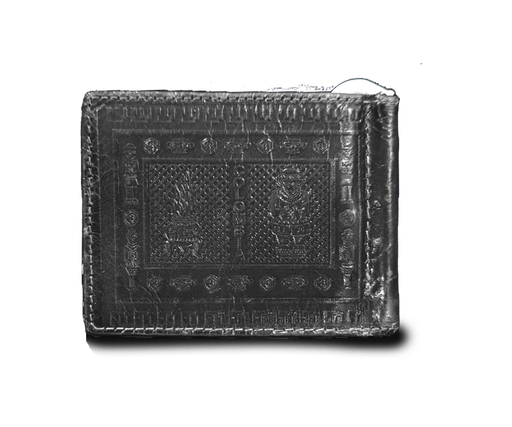 Porta Billetes Colombia de cuero